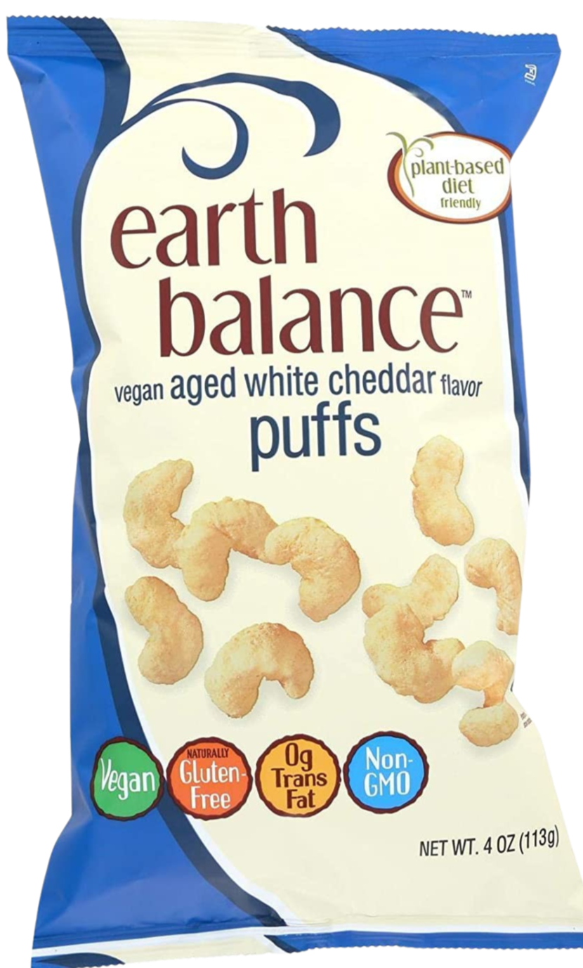 Vegan Aged White Cheddar Puffs