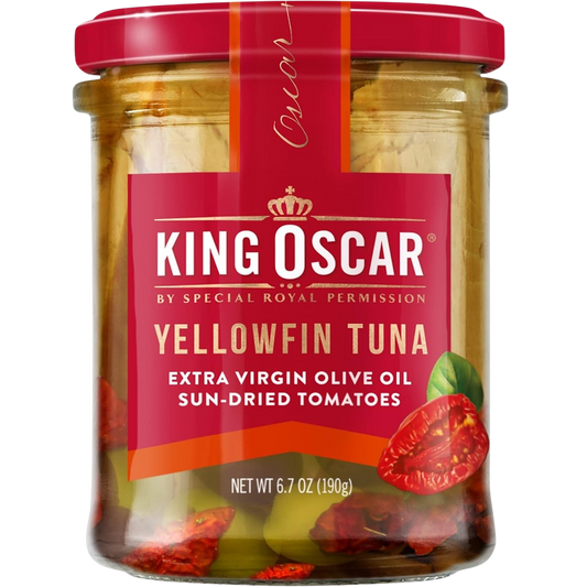 Yellowfin Tuna Fillets in Extra Virgin Olive Oil with Sun-dried Tomatoes