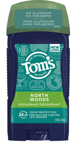 Long-Lasting Natural Deodorant for Men - North Woods