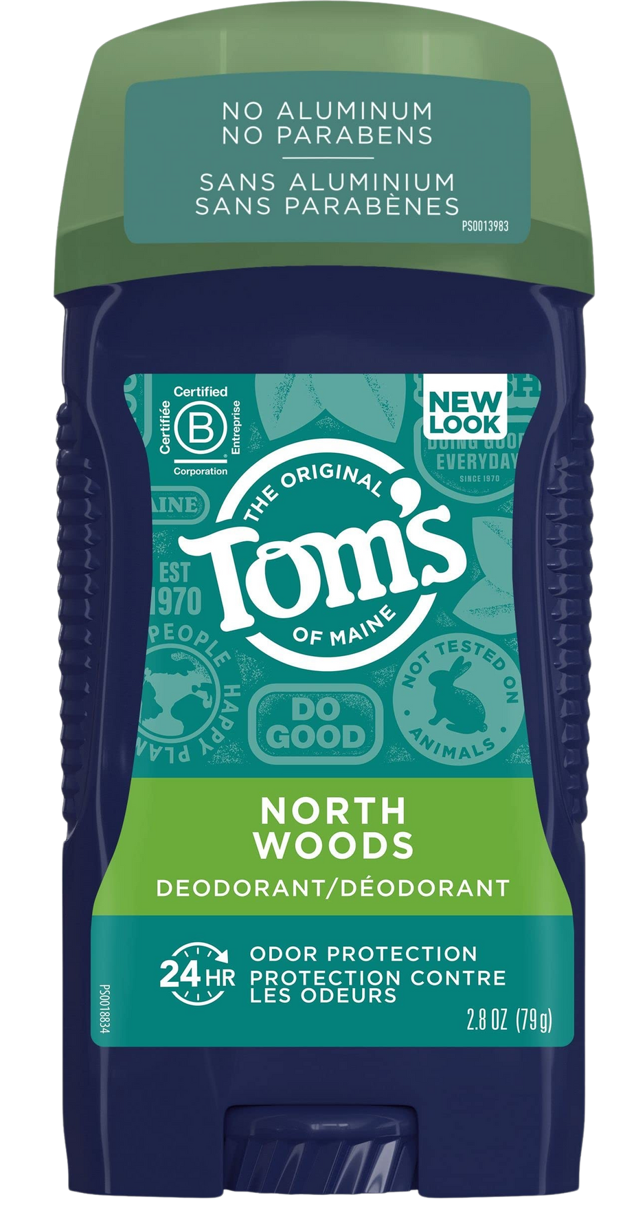 Long-Lasting Natural Deodorant for Men - North Woods