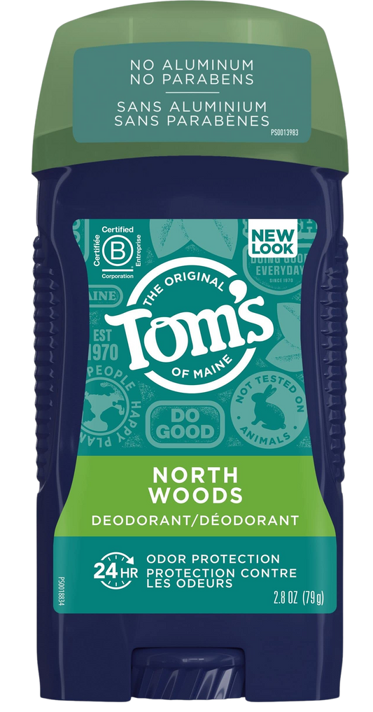 Long-Lasting Natural Deodorant for Men - North Woods