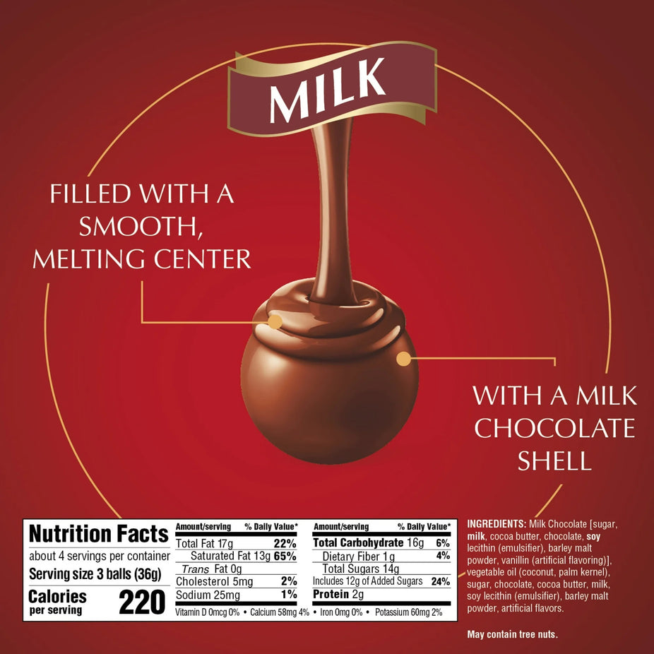 Milk Chocolate Candy Truffles