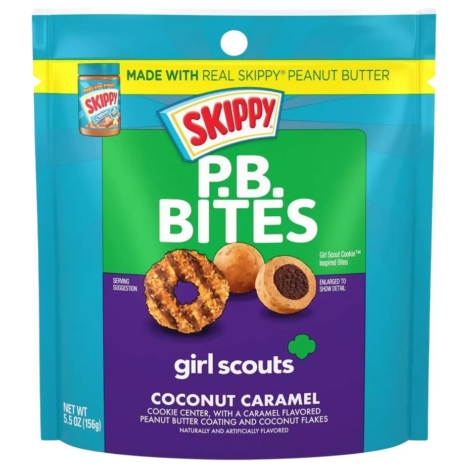 Peanut Butter Bites - Girl Scouts Coconut Caramel