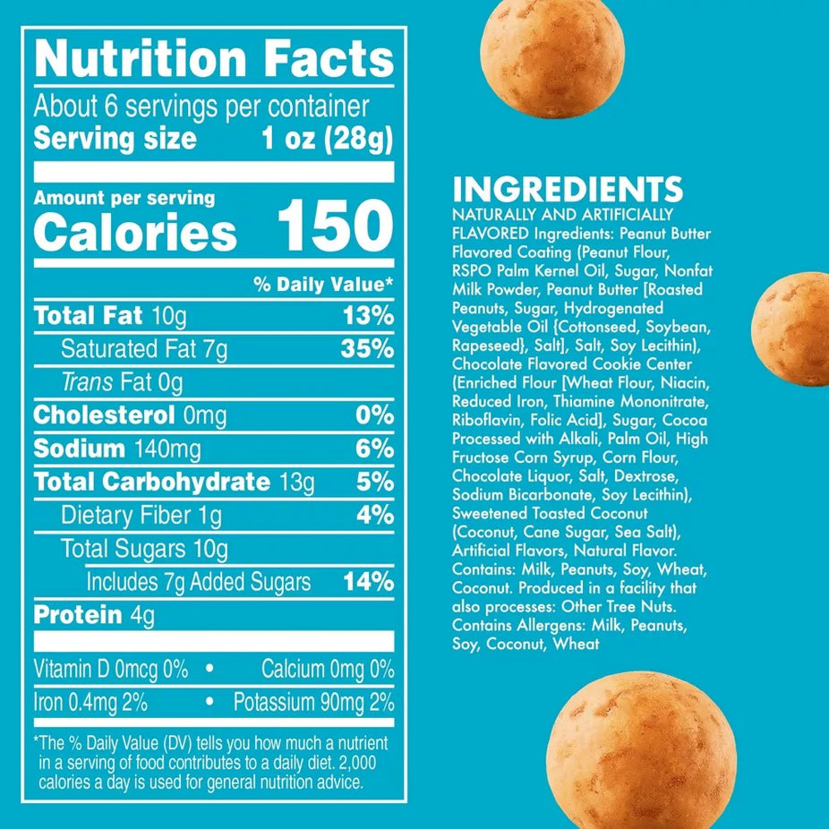 Peanut Butter Bites - Girl Scouts Coconut Caramel