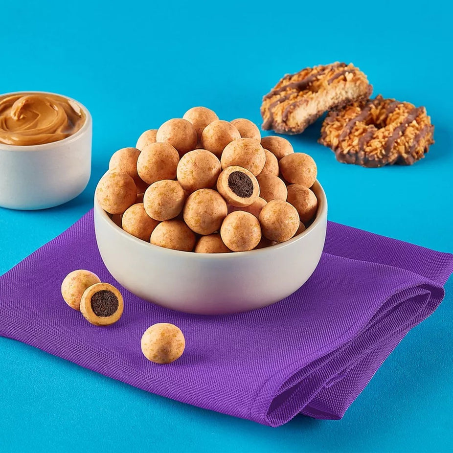 Peanut Butter Bites - Girl Scouts Coconut Caramel
