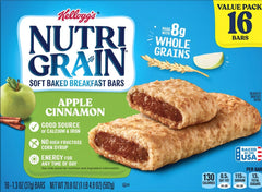 Soft Baked Breakfast Bars - Apple Cinnamon(16CT)