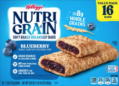 Soft Baked Breakfast Bars - Blueberry (16CT)