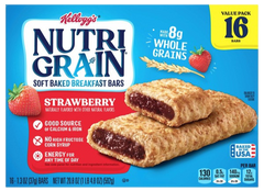 Soft Baked Breakfast Bars - Strawberry (16CT)