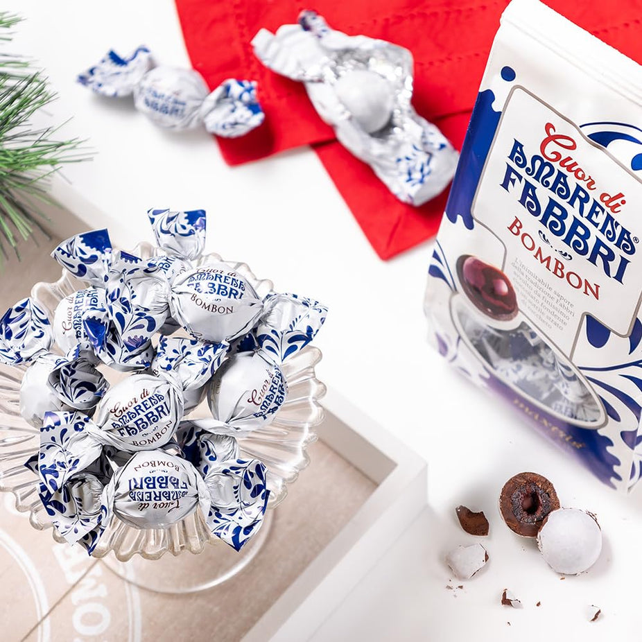 Chocolate Covered Cherry Bombons