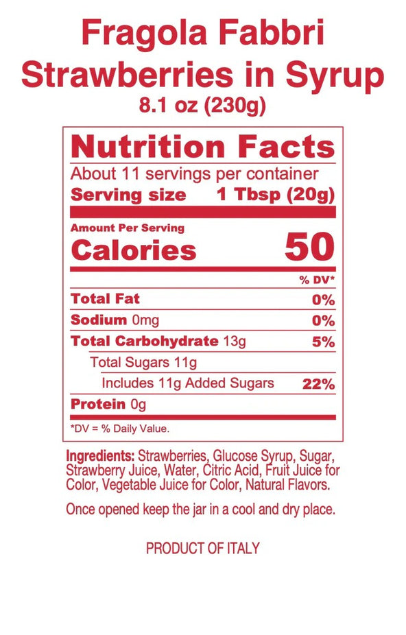 Strawberries in Syrup