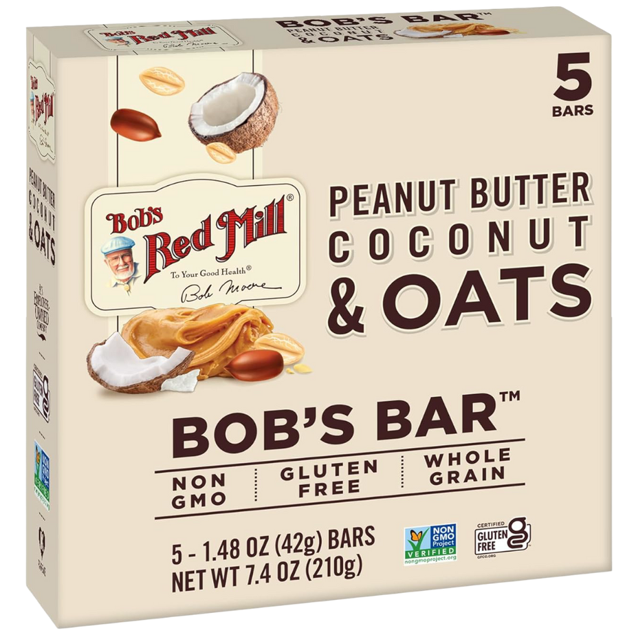 Peanut Butter Coconut And Oats Bars (5 CT)