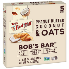 Peanut Butter Coconut And Oats Bars (5 CT)