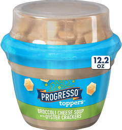 Soup Toppers Broccoli Cheese W/ Oyster Crackers