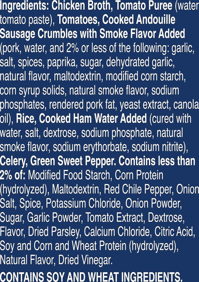 Spicy Soup Jambalaya Sausage Ham