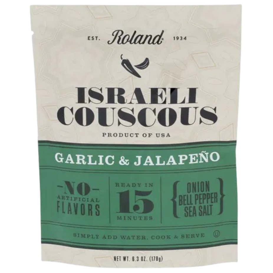 Israeli Couscous - Garlic and Jalapeno