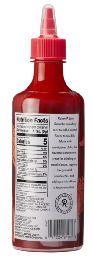 Spicy Sriracha Chili Sauce