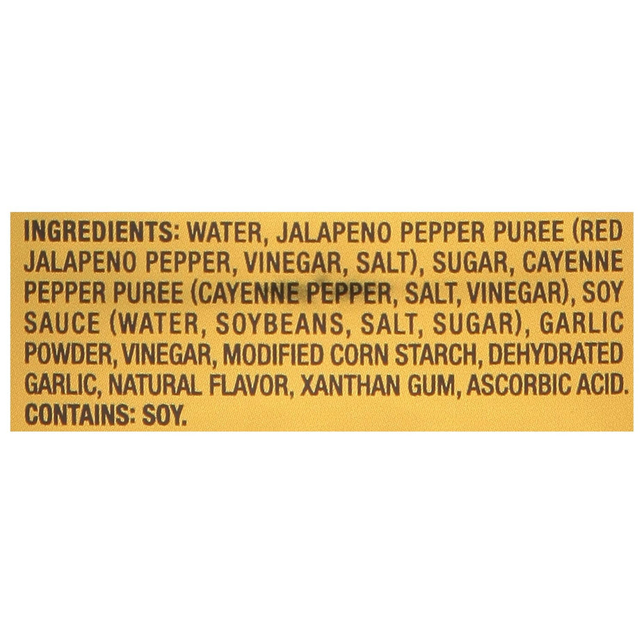 Gluten-Free Sriracha Hot Chili Sauce