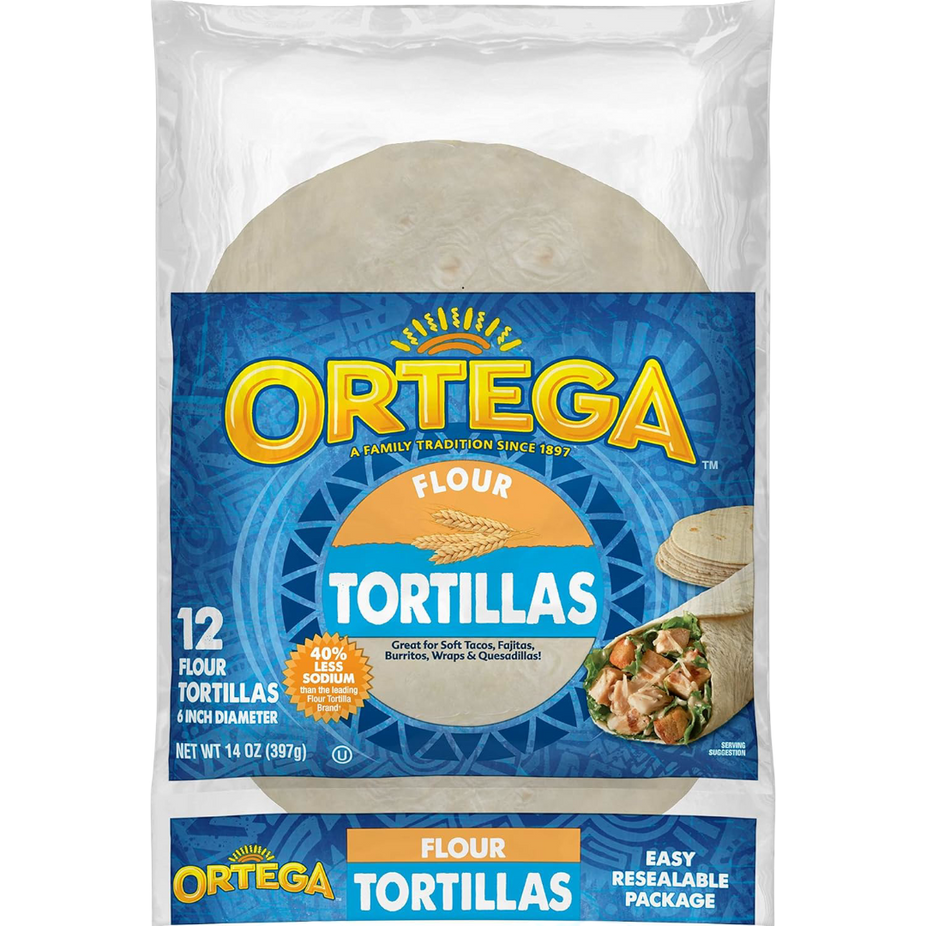6-Inch Flour Tortillas (12 CT)