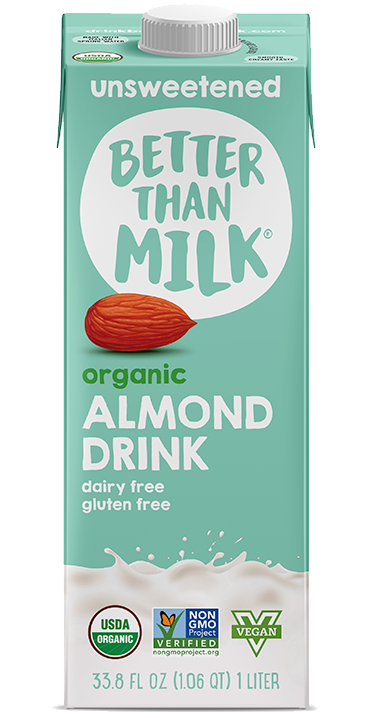 Organic Unsweetened Almond Drink (6 Pack)