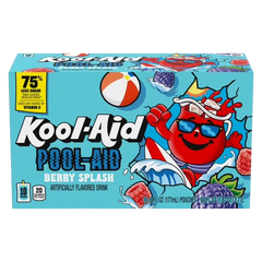 Pool-Aid Berry Splash Juice Box (10 CT)