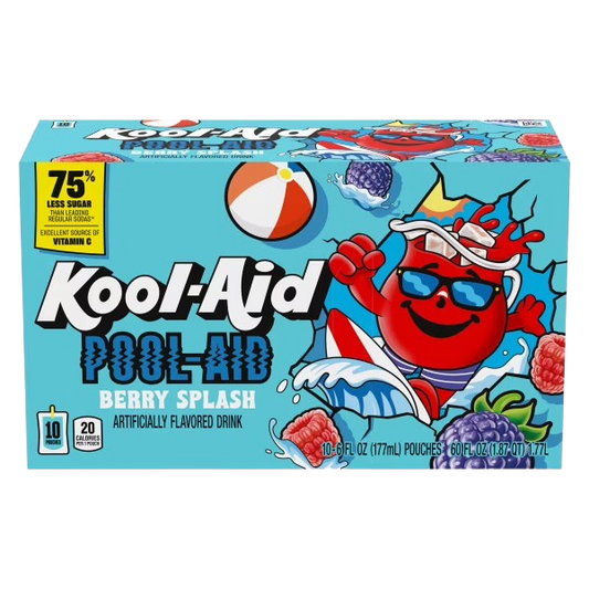 Pool-Aid Berry Splash Juice Box (10 CT)