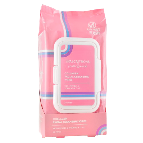 Collagen Facial Cleansing Wipes (60 CT)