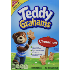 Teddy Grahams Cinnamon Graham Snacks