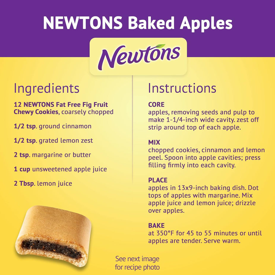 Newtons Fig Fat Free Soft & Chewy Fruit Cookies