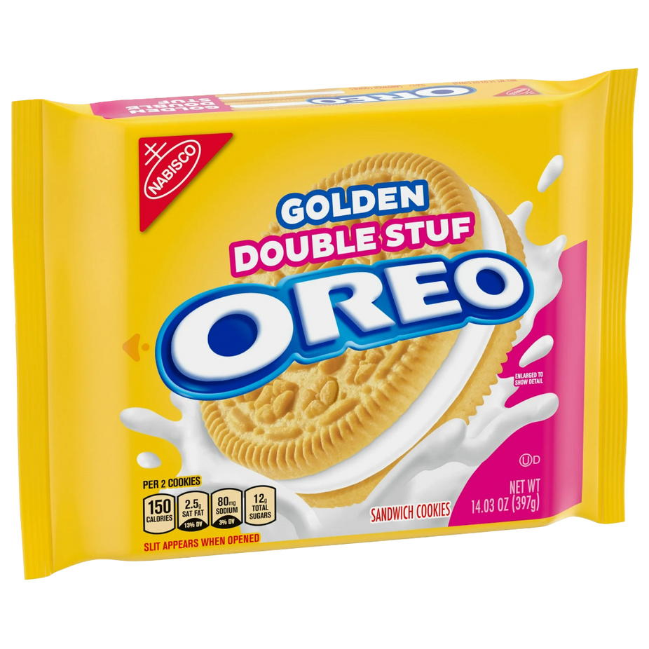 Golden Double Stuf Sandwich Cookies