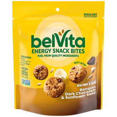 Banana, Dark Chocolate & Sunflower Seed Energy Snack Bites