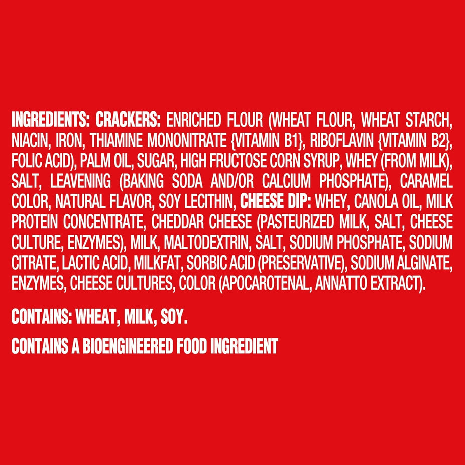 Ritz Handi-Snacks Crackers 'N Cheesy Dip