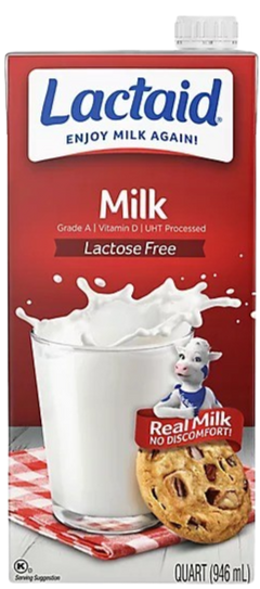 Lactose Free Aseptic Whole Milk