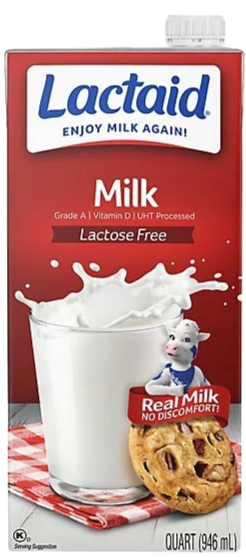 Lactose Free Aseptic Whole Milk