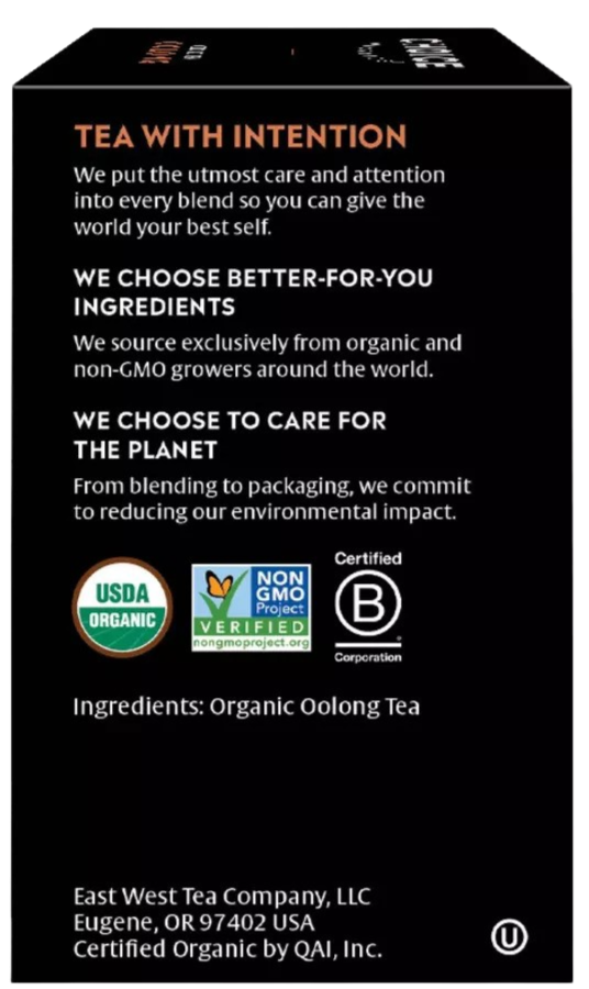 Organic Oolong Tea