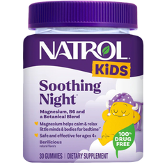 Kids Soothing Night Melatonin-Free Sleep Gummies (30 CT)