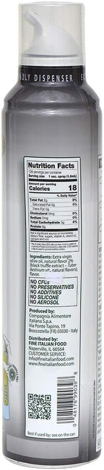 Truffle Flavored Extra Virgin Olive Oil Spray