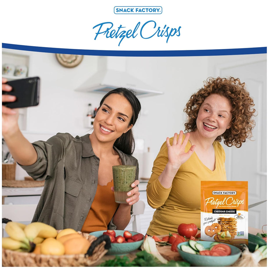 Pretzel Crisps Cheddar Cheese