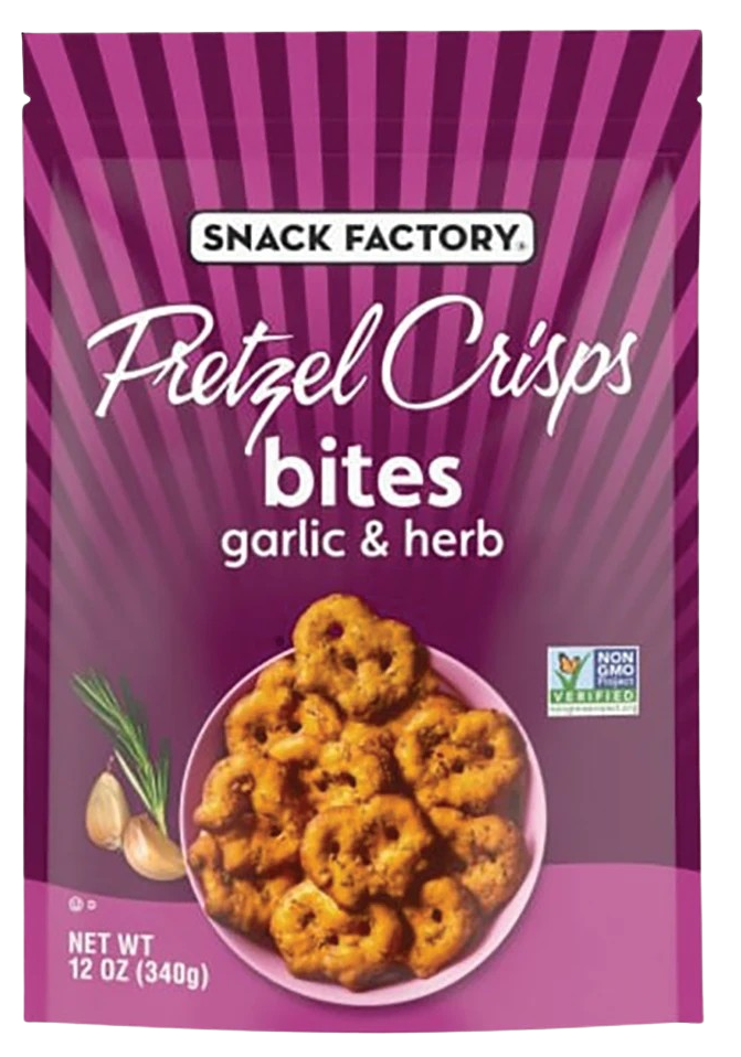 Garlic & Herb Pretzel Crisp Bites