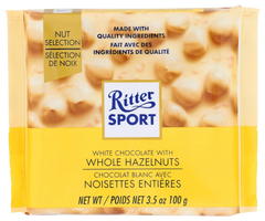 White Chocolate with Whole Hazelnuts