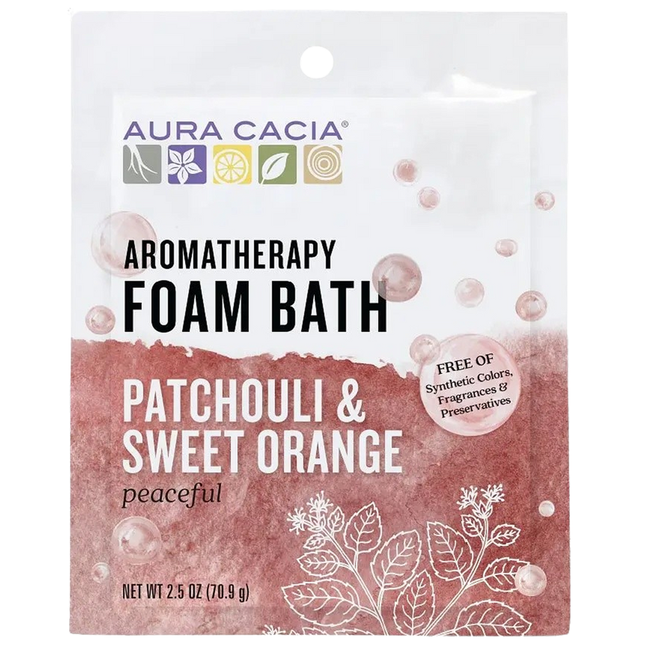 Peaceful Patchouli and Sweet Orange Foam Bath