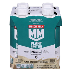 Plant Caramel Vanilla Protein Shake (4 CT)