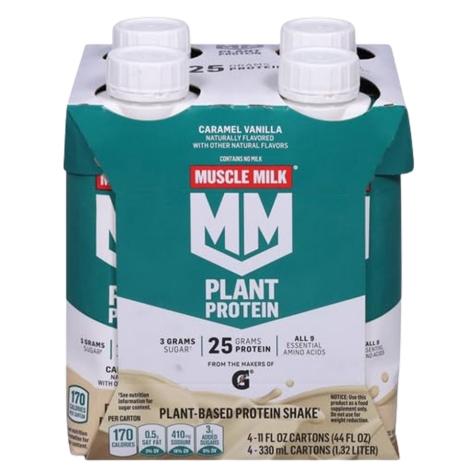 Plant Caramel Vanilla Protein Shake (4 CT)