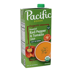 Organic Roasted Red Pepper and Tomato Soup