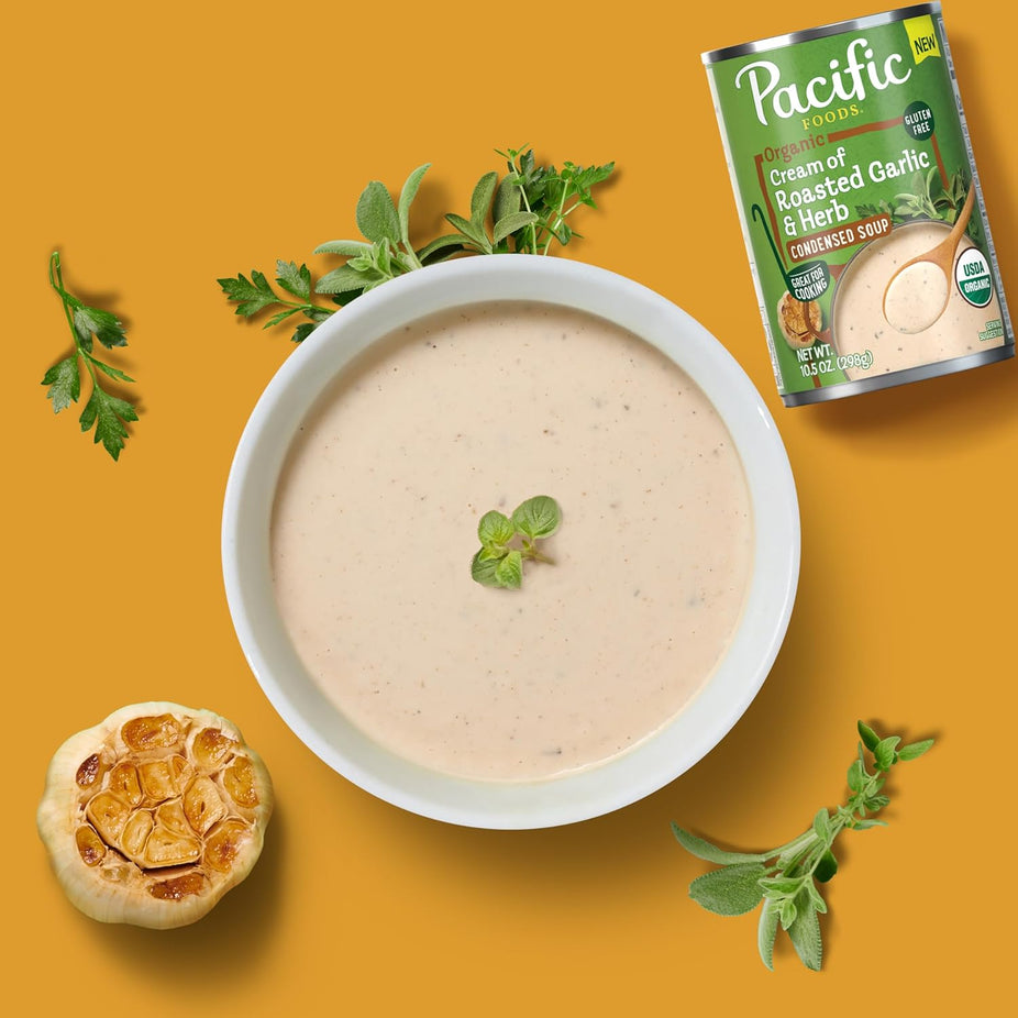 Cream of Roasted Garlic & Herb Condensed Soup