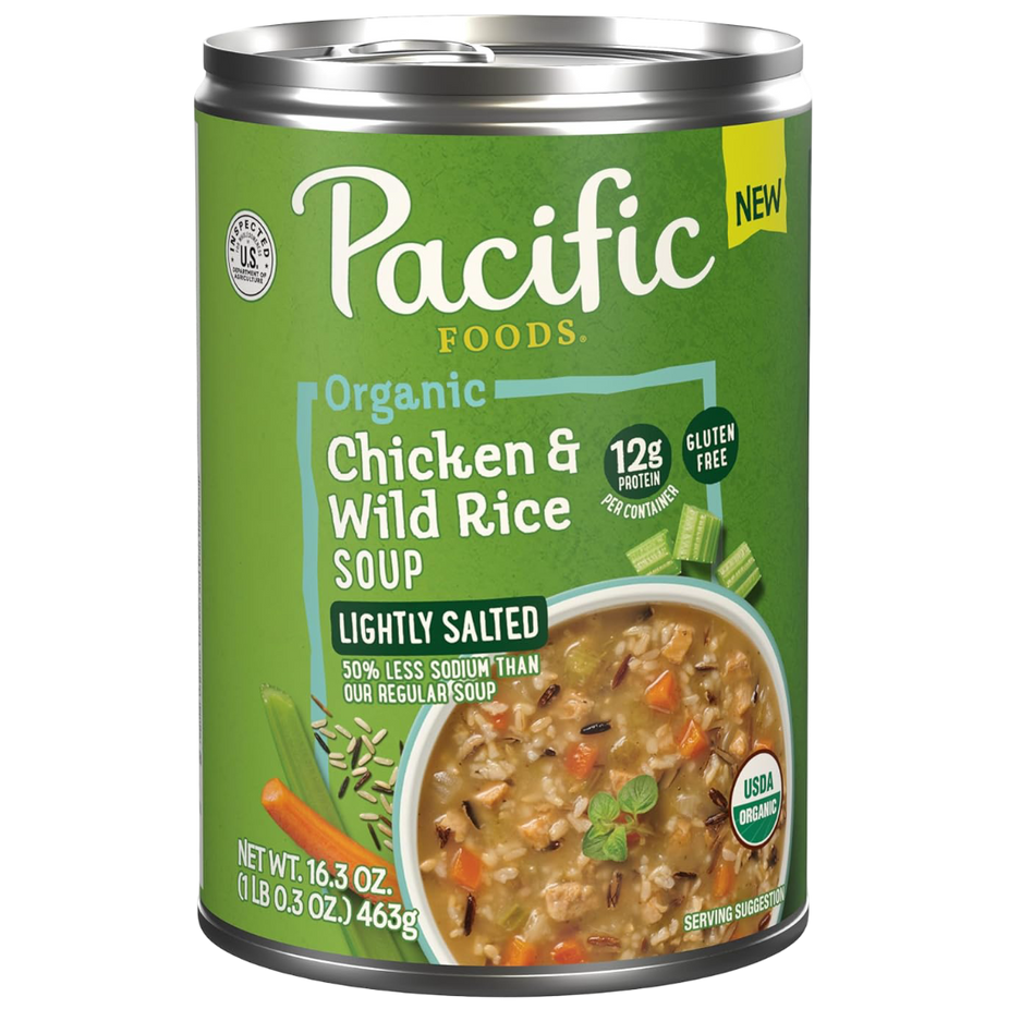 Lightly Salted Chicken With Wild Rice Soup