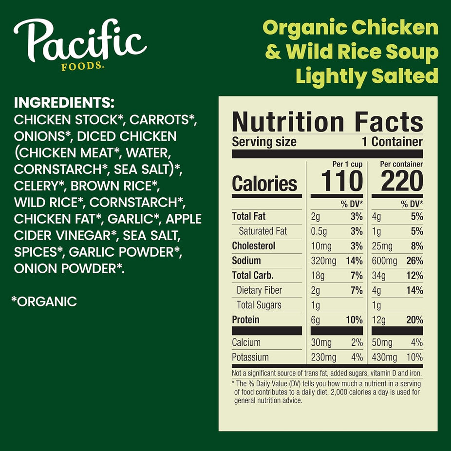 Lightly Salted Chicken With Wild Rice Soup