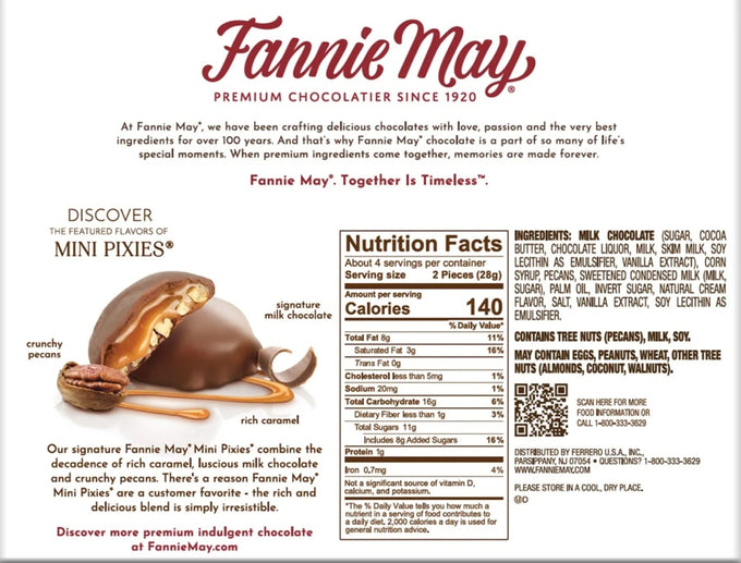 Fannie May Premium - Mini Pixies Holiday Gift Box