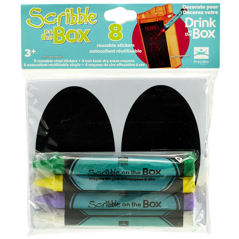 Reusable Lunchbox Stickers (8 CT)