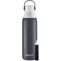 Stainless Steel Water Bottle with Filter Carbon - 32 oz Bottle
