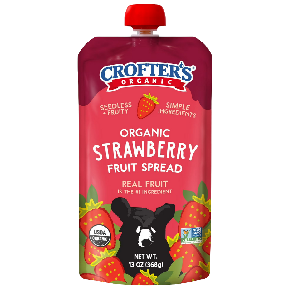 Organic Strawberry Fruit Spread